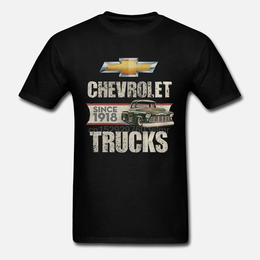 Мужская футболка грузовики Chevrolet с 1918 года женская футболка|Мужские футболки| |