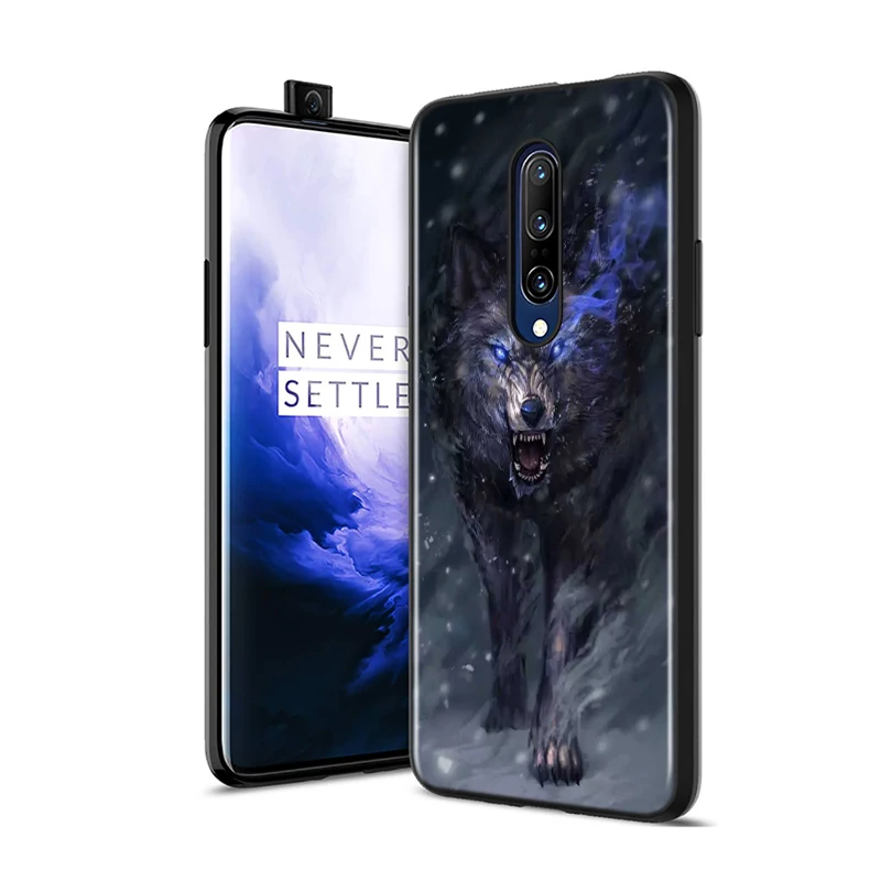 Moon волком вой для OnePlus Nord N10 N100 8T 7T 6T 5T 8 7 6 Pro Plus 5G чехол телефона в виде ракушки Coque |