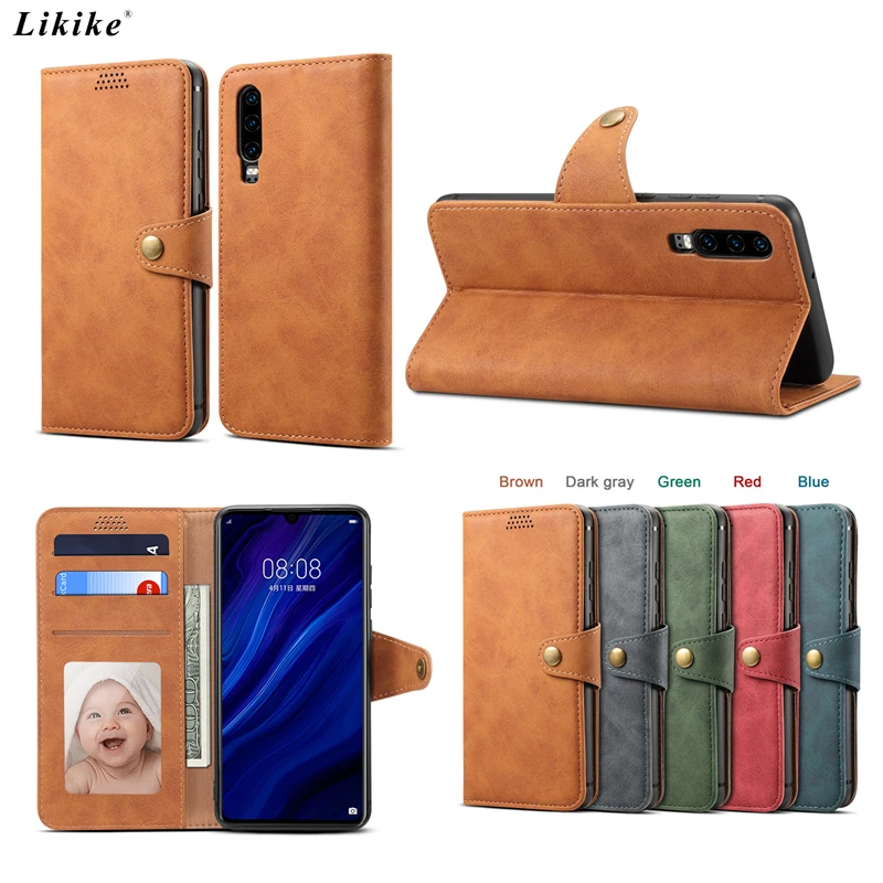Роскошный кожаный чехол кошелек для huawei P30 mate 20 Pro Lite флип телефона держатель карт