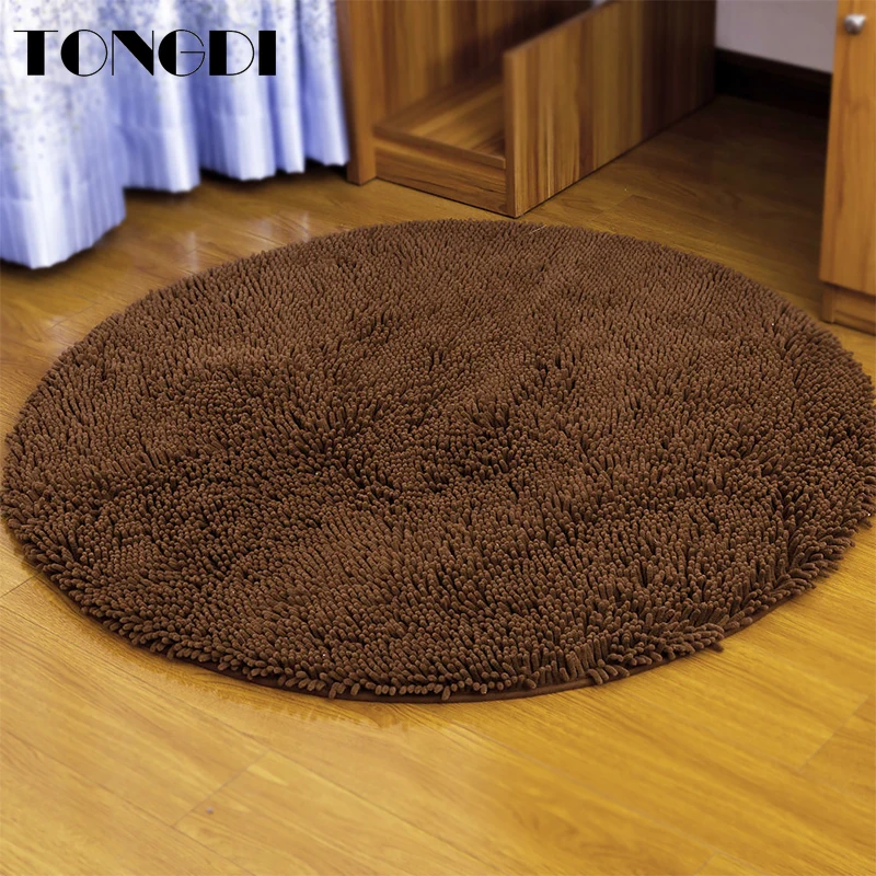 Коврик TONGDI из мягкой микрофибры нескользящий коврик для украшения дома ванной