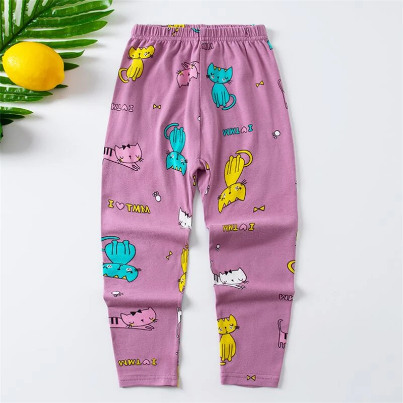 Осенние детские длинные штаны шаровары для мальчиков и девочек От 3 до 10 лет