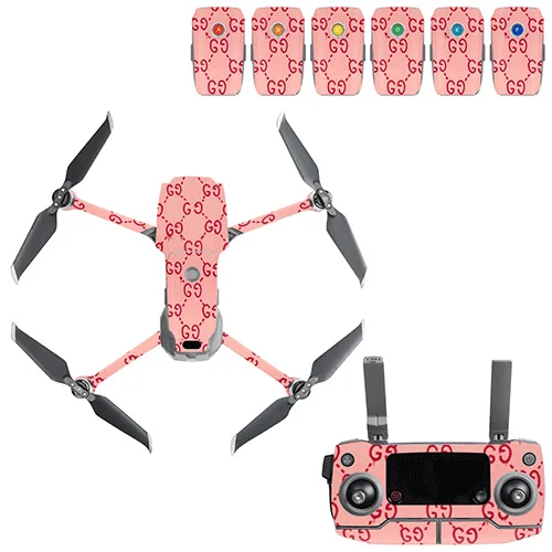 Граффити наклейка Skins Комплект для DJI Mavic 2 Drone Body sticker пустынный камуфляж наклейки аксессуары для кожи Mavic 2 PRO/Zoom