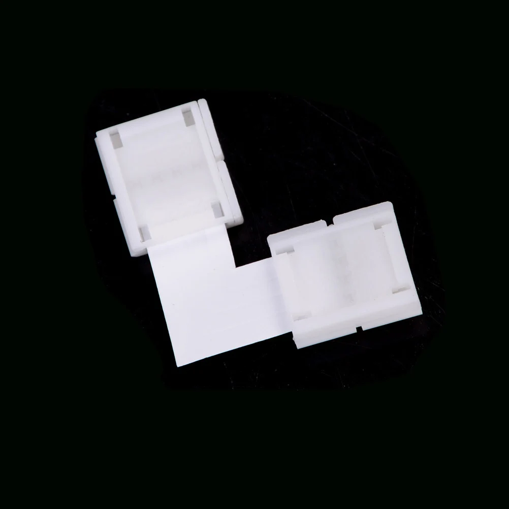 

Solderless L Shape 90 Degree Corner Connectors Rgb 4 Pin Connectors For 12V 5050 10mm Width LED RGB Strip 5pcs/lot