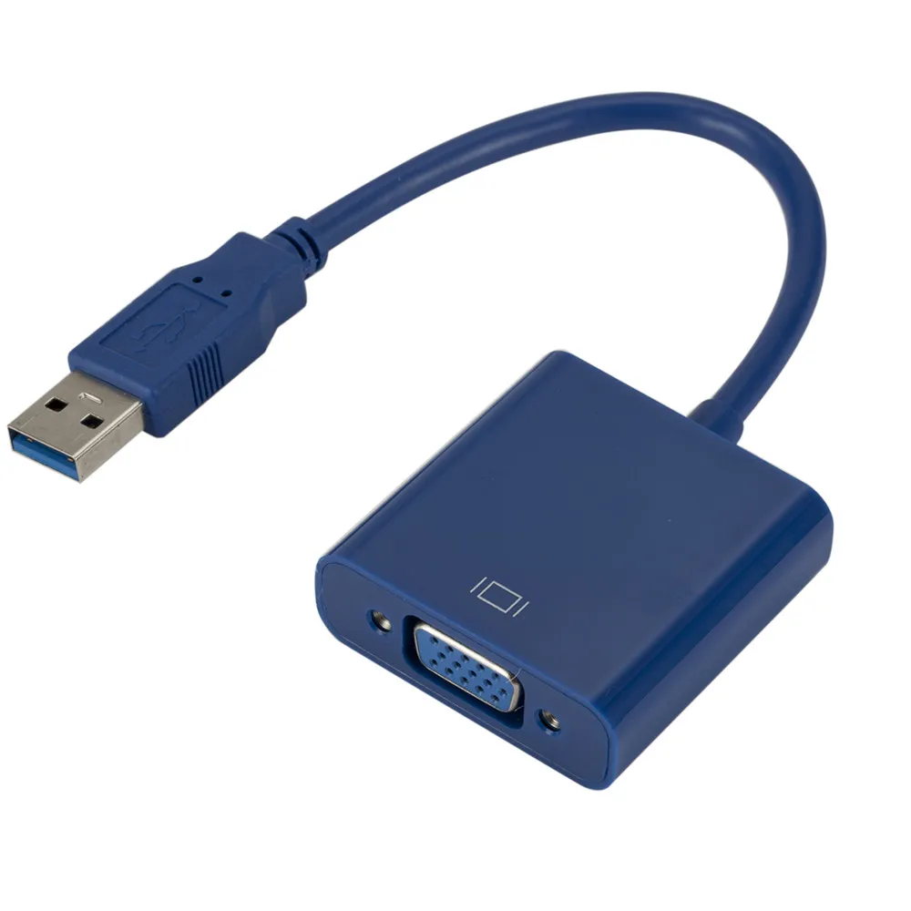 Новейшая модель Разноцветные Женские босоножки Дисплей конвертер USB 3 0 to VGA