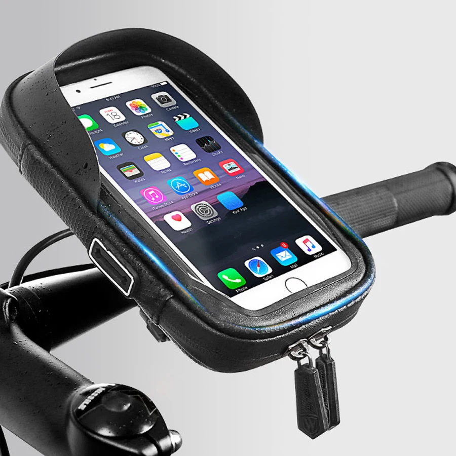 

Сумка на колесо для велосипеда, водонепроницаемый чехол для телефона