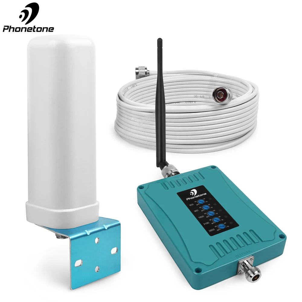 Ретранслятор 2G 3G 4G 800/900/1800/2100/2600/Mhz