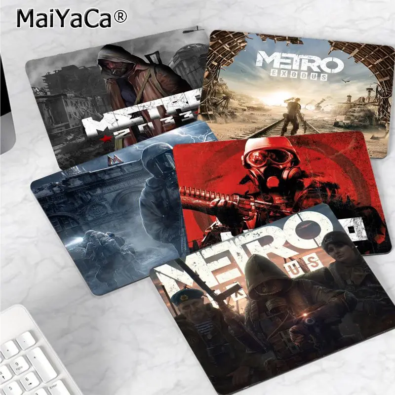 

MaiYaCa In Stocked Metro 2033 mouse pad gamer play mats Smooth Writing Pad Desktops Mate gaming mouse pad