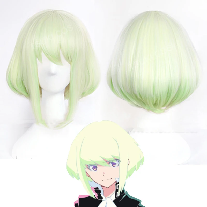 PROMARE Mad полировать Lio Fotia 35 см короткие прямые синтетические волосы синтетический