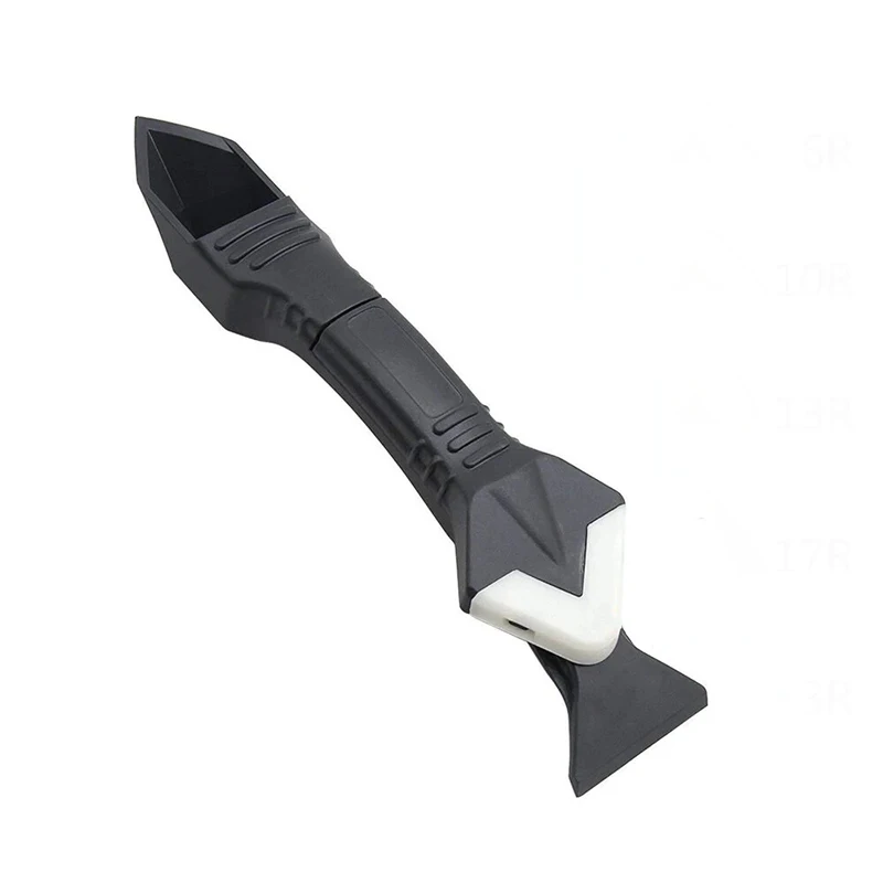 

12 Pieces Caulking Tool Kit and 3 in 1 Caulking Tools Silicone Sealant Finishing Tool Grout Scraper Caulk Remover Caulk Nozzle