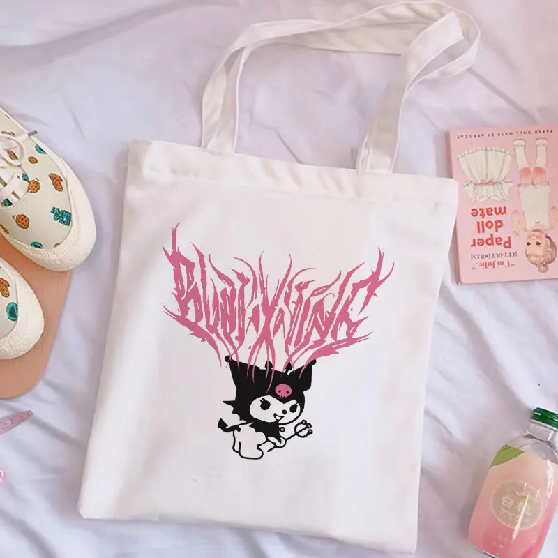 Уличная женская сумка Y2k с эстетическим принтом модная Холщовая Сумка большой