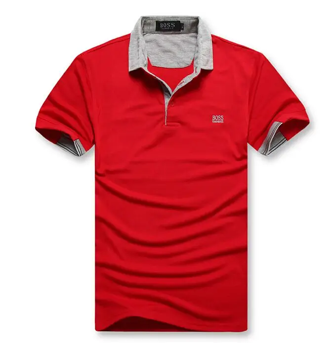

Summer Cotton Polo Shirt Men Short Sleeve Solid Tee Shirt Classic Embroidery Big Horse Jerseys Golf tennis Polo Shirt Men
