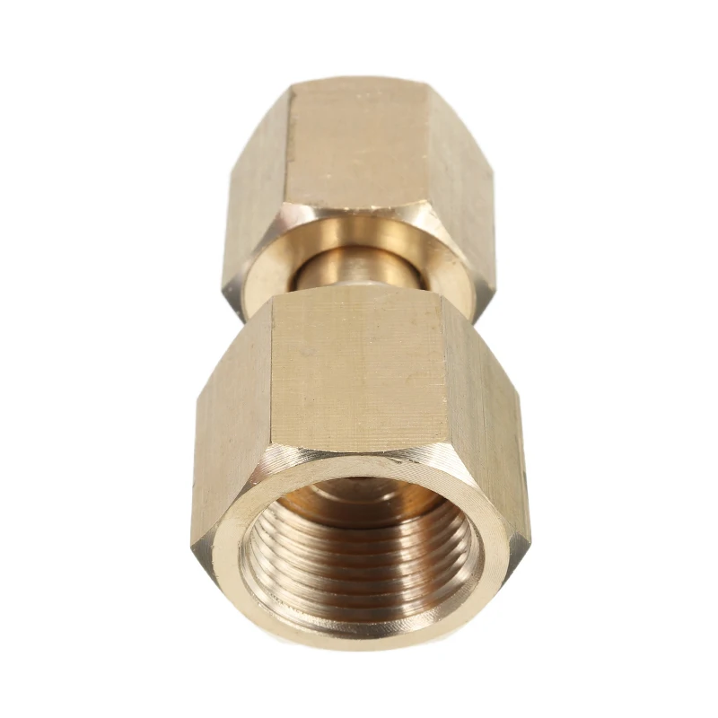 1 шт. практичный адаптер с шайбой латунный регулятор давления Φ CO2 ЦИЛИНДР на