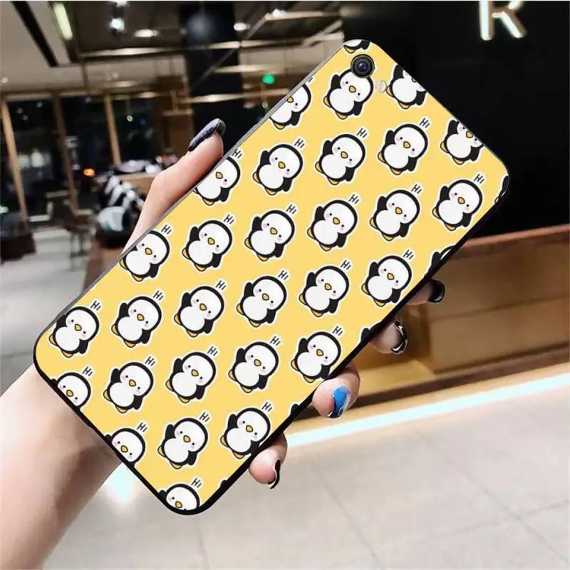 

HUAGETOP Noot noot pingu Shell Phone Case For Vivo Y91c Y17 Y51 Y67 Y55 Y93 Y81S Y19 V17 vivos5