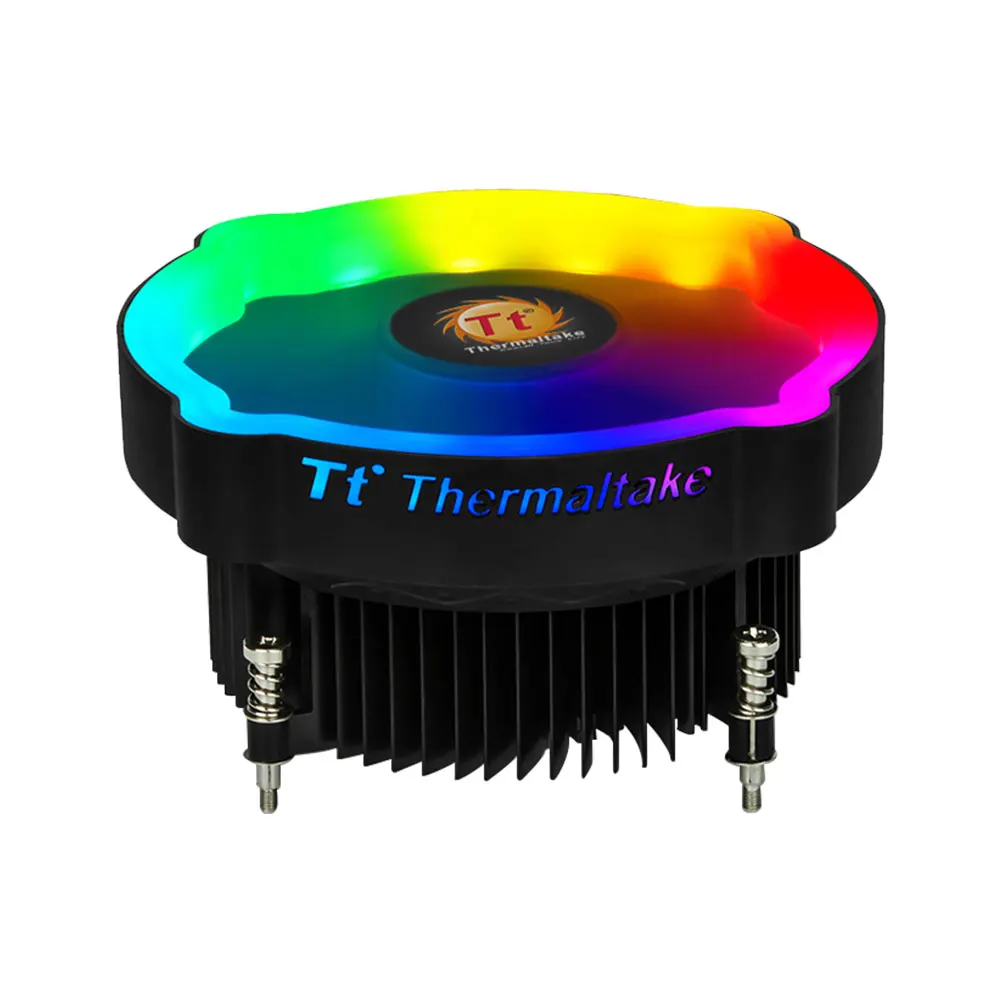 

Яркая и долговечная светодиодная RGB подсветка, 12 В, компьютерный радиатор, охлаждающий вентилятор, бесшумный для Inter LGA