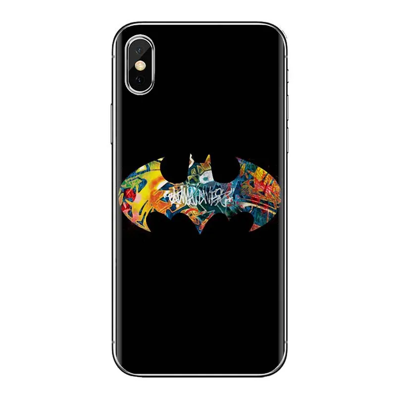 Горячая Распродажа Бэтмен-герой логотип прозрачный чехол из термополиуретана с