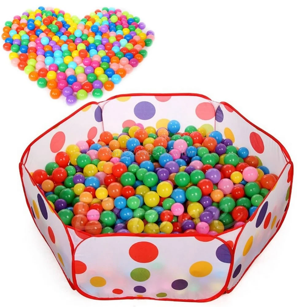 5.6cm Colorful Balls Baby Kid Secure Pit Toy Swim Soft Plastic Fun Colorful Ocean Balls 50pcs  Drop shipping