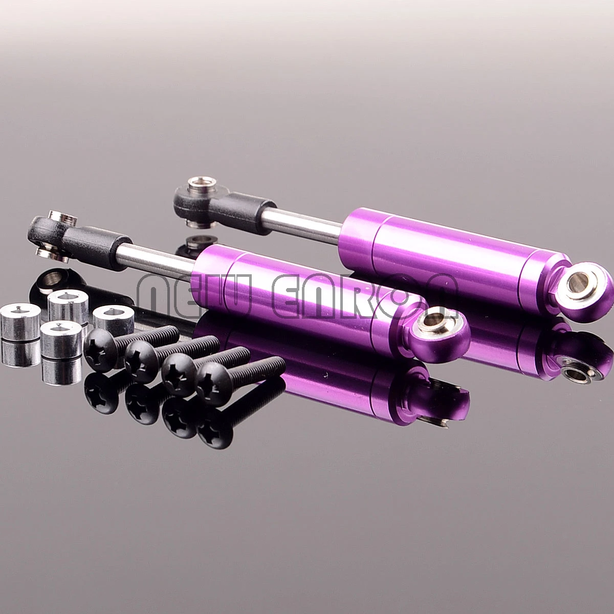 

NEW ENRON 2PCS Metal Int Shock Absorber Damper 56-73MM & Screws 1/10 1:10 For RC CAR Crawlers Trucks Axial CC01 SCX10