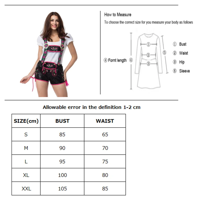 Модный женский карнавальный костюм Lederhosen на октоберфест официантки косплей