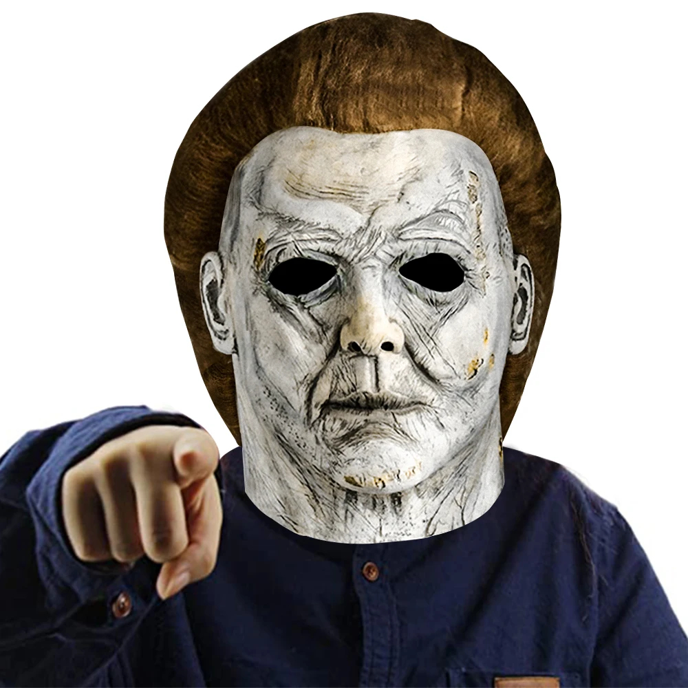 Страшные латексные маски для косплея шлем реквизит костюма Хэллоуина