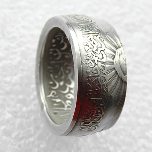 Кольцо ручной работы по ali bin abitalib «hea» памятная монета-Мохаммед реза пахлави с серебряным покрытием, размер 8-16