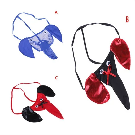 

NEW Men's Sexy G-strings Thongs Elephant Bulge Pouch Men Elastic T Back Erotic Lingerie Underwear Male Bulge Pouch Thong