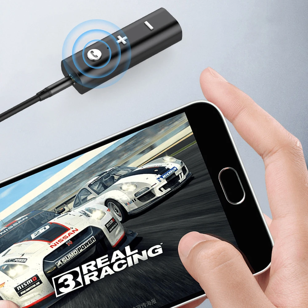 Kebidu 3.5mm Jack Audio Bluetooth 5.0 Receiver For Earphone Wireless Adapter Aux Music Transfer Headphone | Электроника