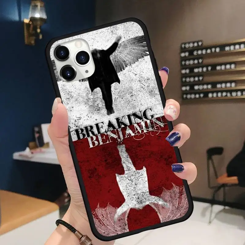 

Breaking star band Benjamin Phone Case for iPhone 11 12 pro XS MAX 8 7 6 6S Plus X 5S SE 2020 XR Soft silicone