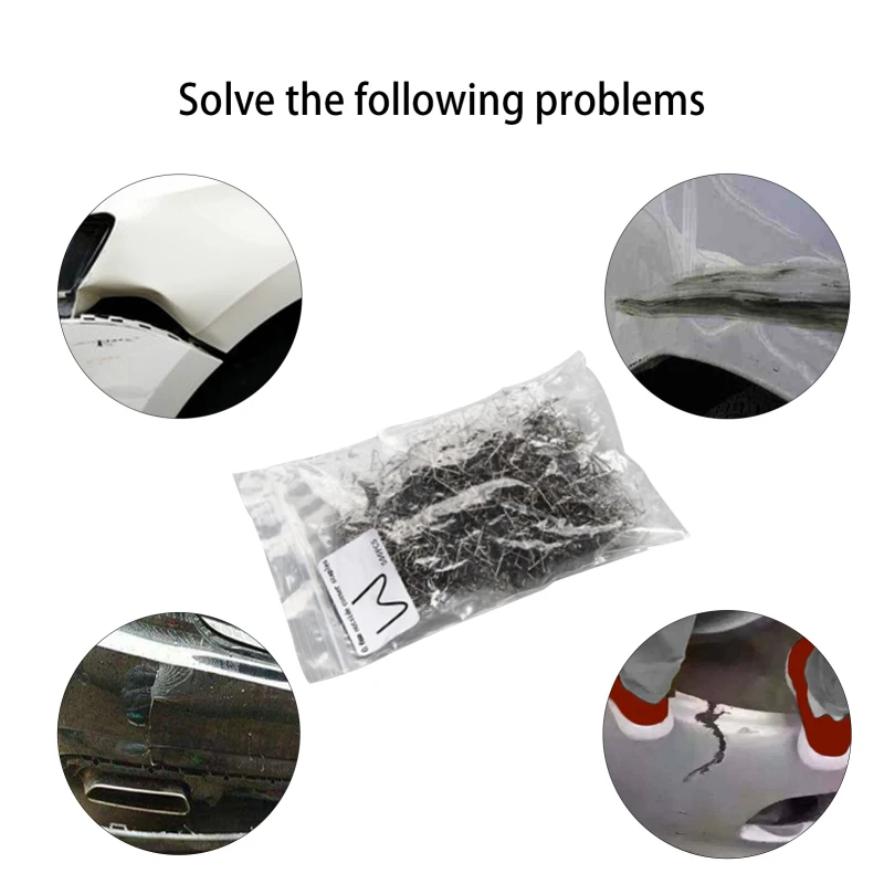 

100PCS Welding Machine Set Mini Hot Stapler Car Bumper Crack Repair PVC Plastic Hot Melt Welding Tool