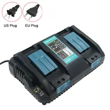 Double Charger Power Tools Battery Charger for Makita 14.4V 18V rechargeable Batteries BL1815 BL1830 BL1840 BL1850 BL1440 BL1430