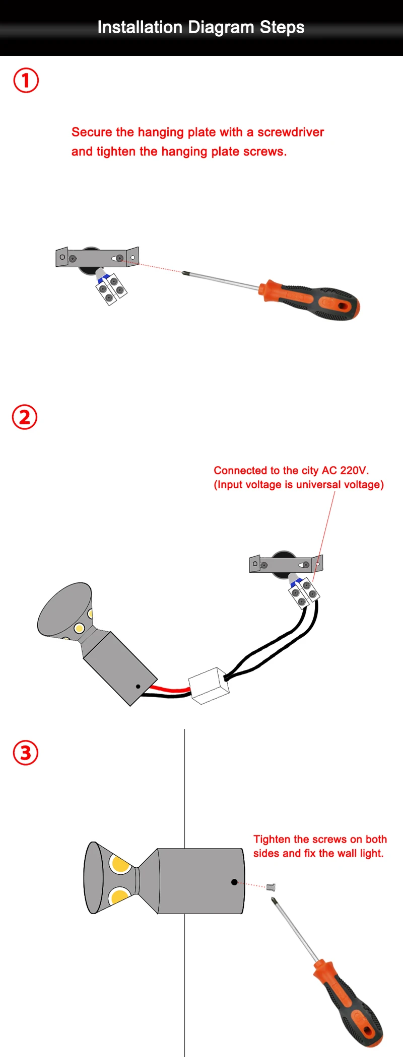 Wandlamp 3W4W5W светодиодный настенный светильник AC85-265V алюминиевый круглый прикроватный светильник для дома фойе освещение для гостиной спальни