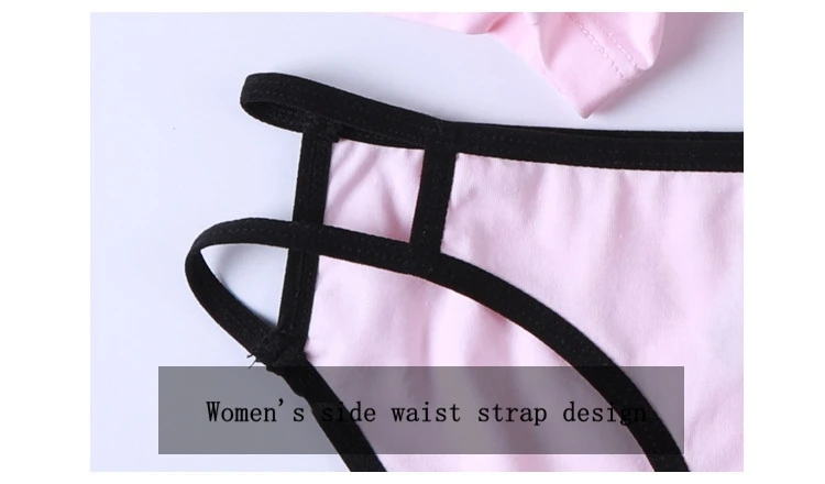 Горячая Пара нижнее белье хлопковые трусики сексуальные женские шорты трусы