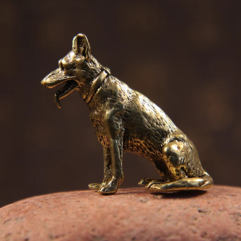 Латунные маленькие украшения для дома настольные китайские мини фигурки