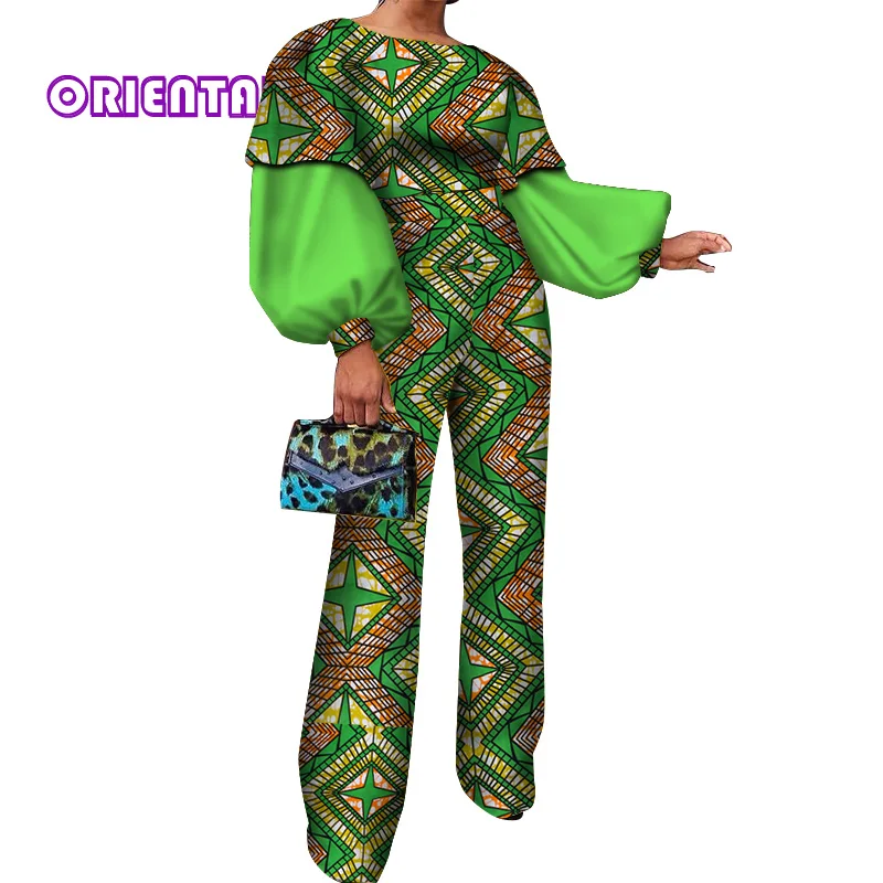 Модный комбинезон африканская одежда для женщин комбинезоны с Африканским