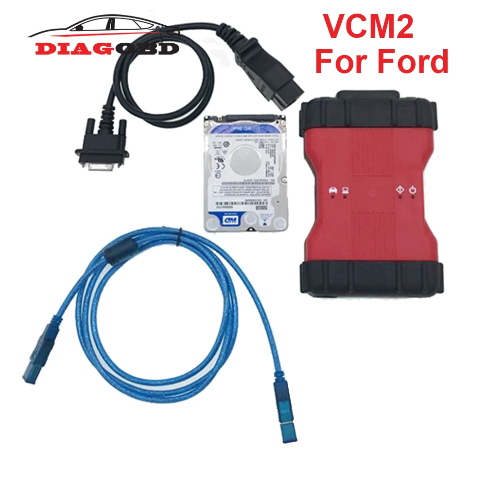 VCM2 для Ford VCM 2 OBDII сканер инструмент Лучший VCMII поддержка транспортных средств Vcm IDS