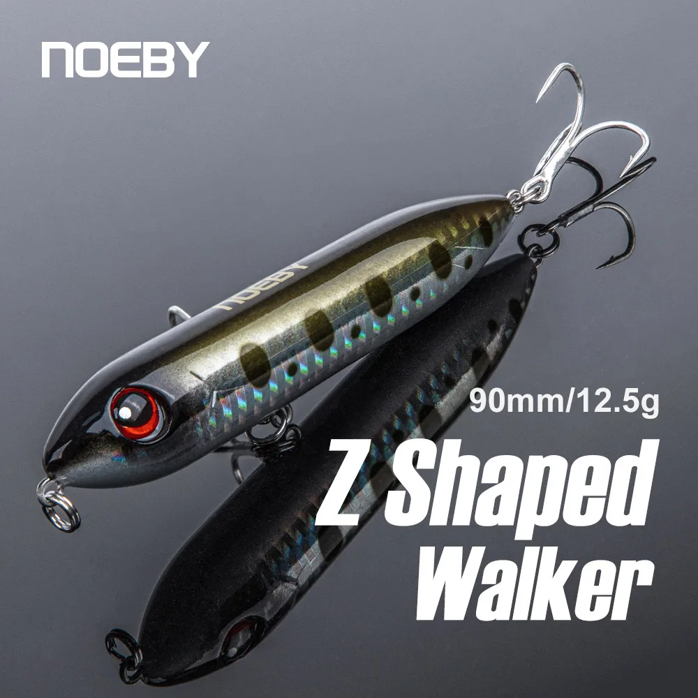 NOEBY Topwater приманка для рыбалки карандаш 90 мм 12 5g плавающие приманки 9074 Уокер Aritifical
