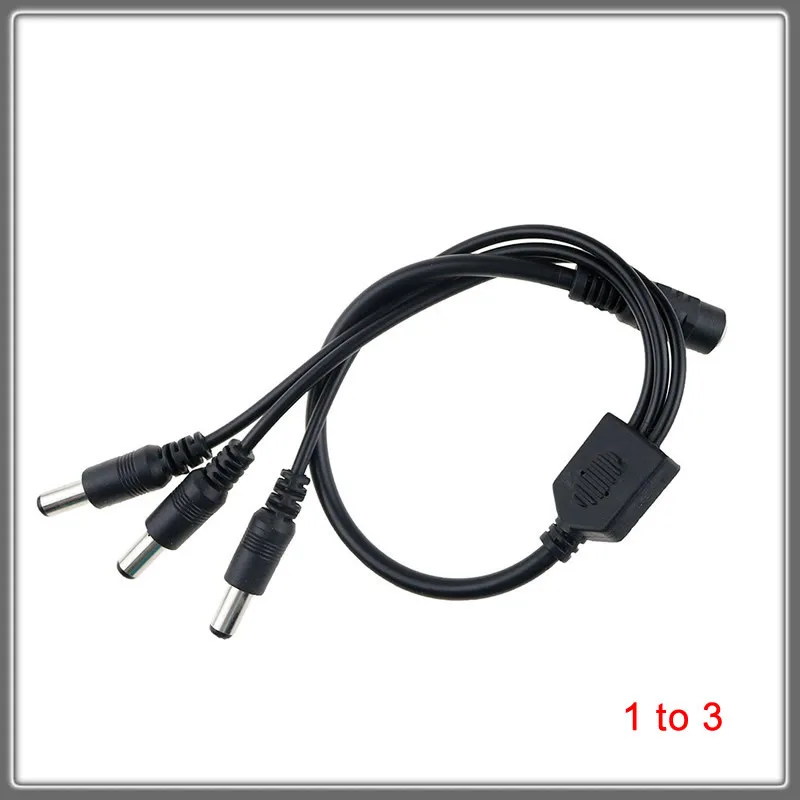 1 шт. разъем питания постоянного тока кабель гнездо до 2 3 4 5 6 8 штекер разделитель