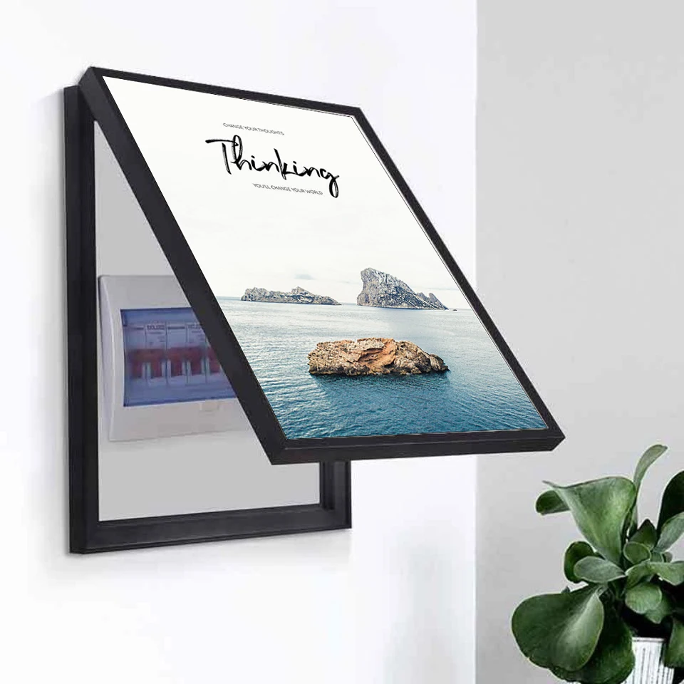 Декоративная роспись счетчика коробки домашнего декора комнаты печать плакатов