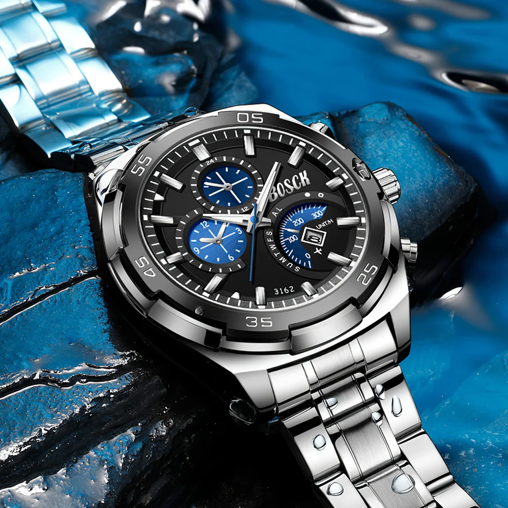 Часы наручные мужские кварцевые спортивные модные водонепроницаемые со