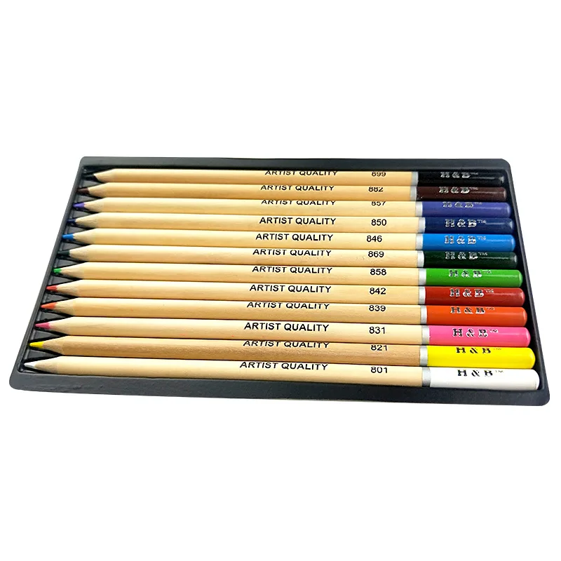 12 Профессиональный Ляпис цветные карандаши oilcolor set prismacolor для рисования Детские