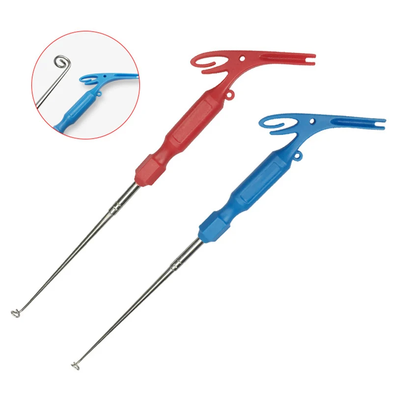 Портативное безопасное устройство для развязывания рыболовных снастей