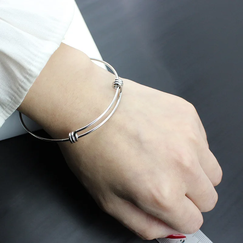 

High Quality Stainless Steel Bracelets For Women Bangles Men Silver Color Punk Bracelet On the Hand Wholesale Jewelry Gift Trend