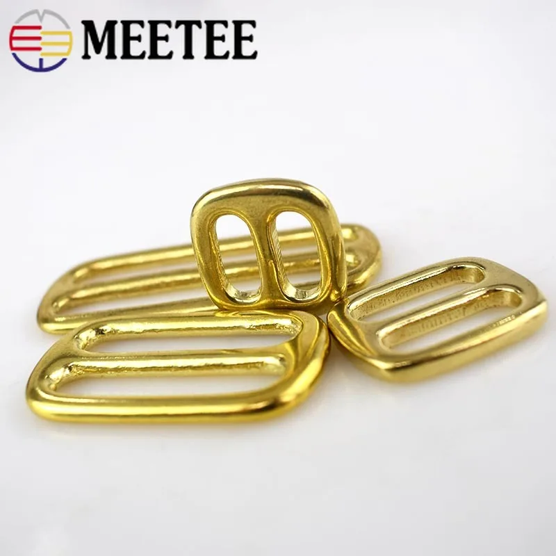 Регулируемая пряжка из твердой латуни для рюкзака аксессуары шитья 2 шт.