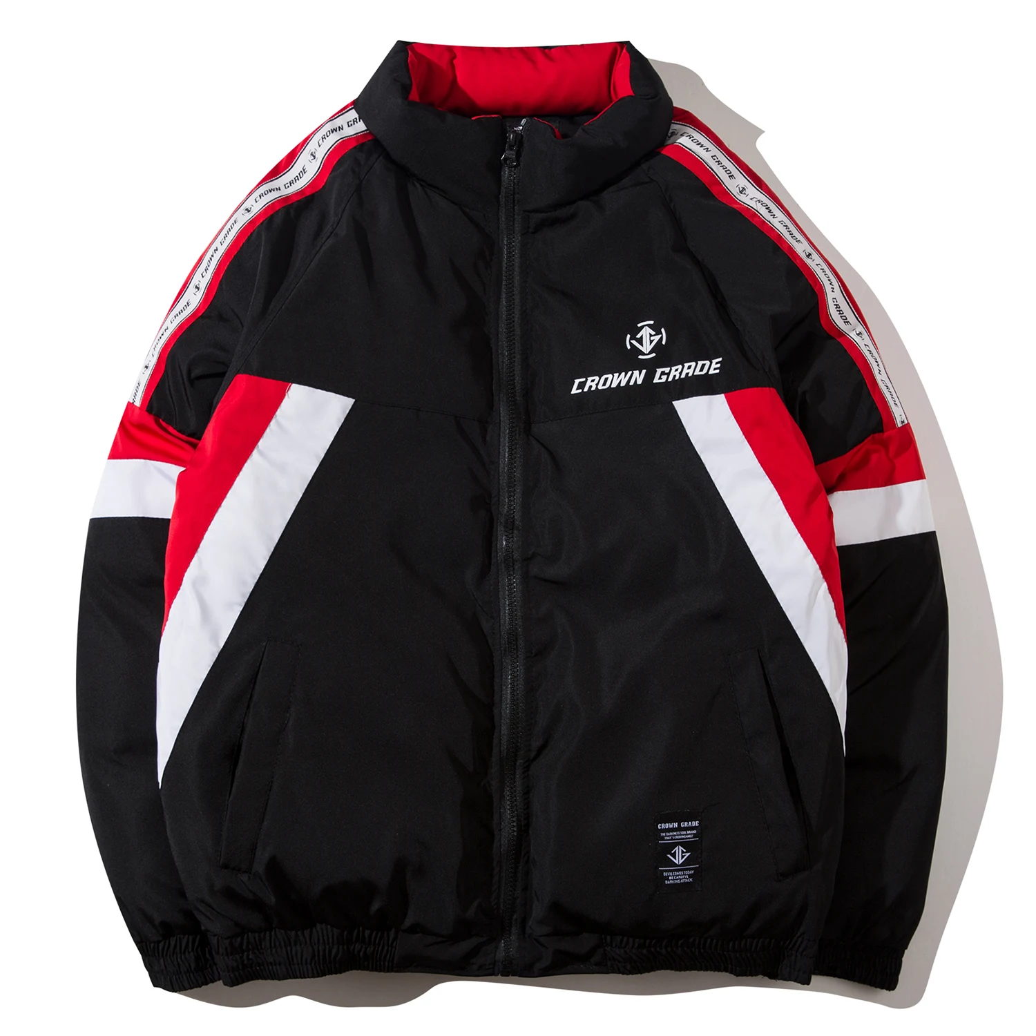 Aelfric Eden цветные часы пэчворк Толстые мужские парки зима хип хоп Harajuku куртки