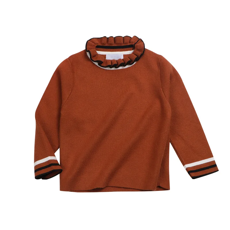 

Children's Sweaters Girls' Knitted Sweaters Autumn and Winter Baby Warm Tops Children's Clothes Pullovers