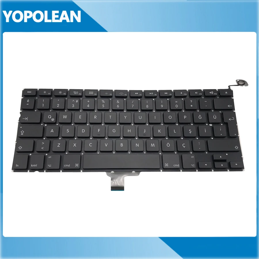 Новая Турецкая клавиатура 5 шт./лот для Macbook Pro 13 &quotUnibody A1278 2009 2010 2011 2012 | Компьютеры