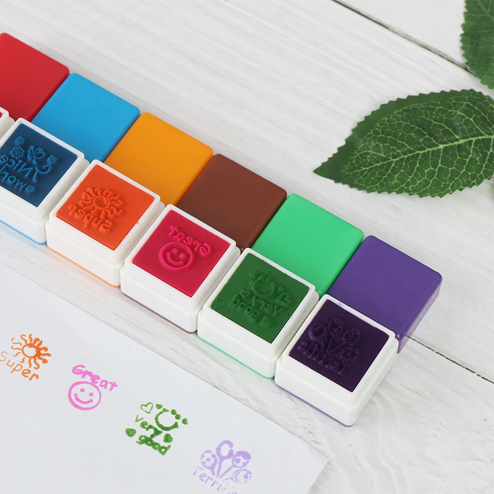 6 шт./компл. учителя хвалю фраза наградные марки домашнее задание красочные