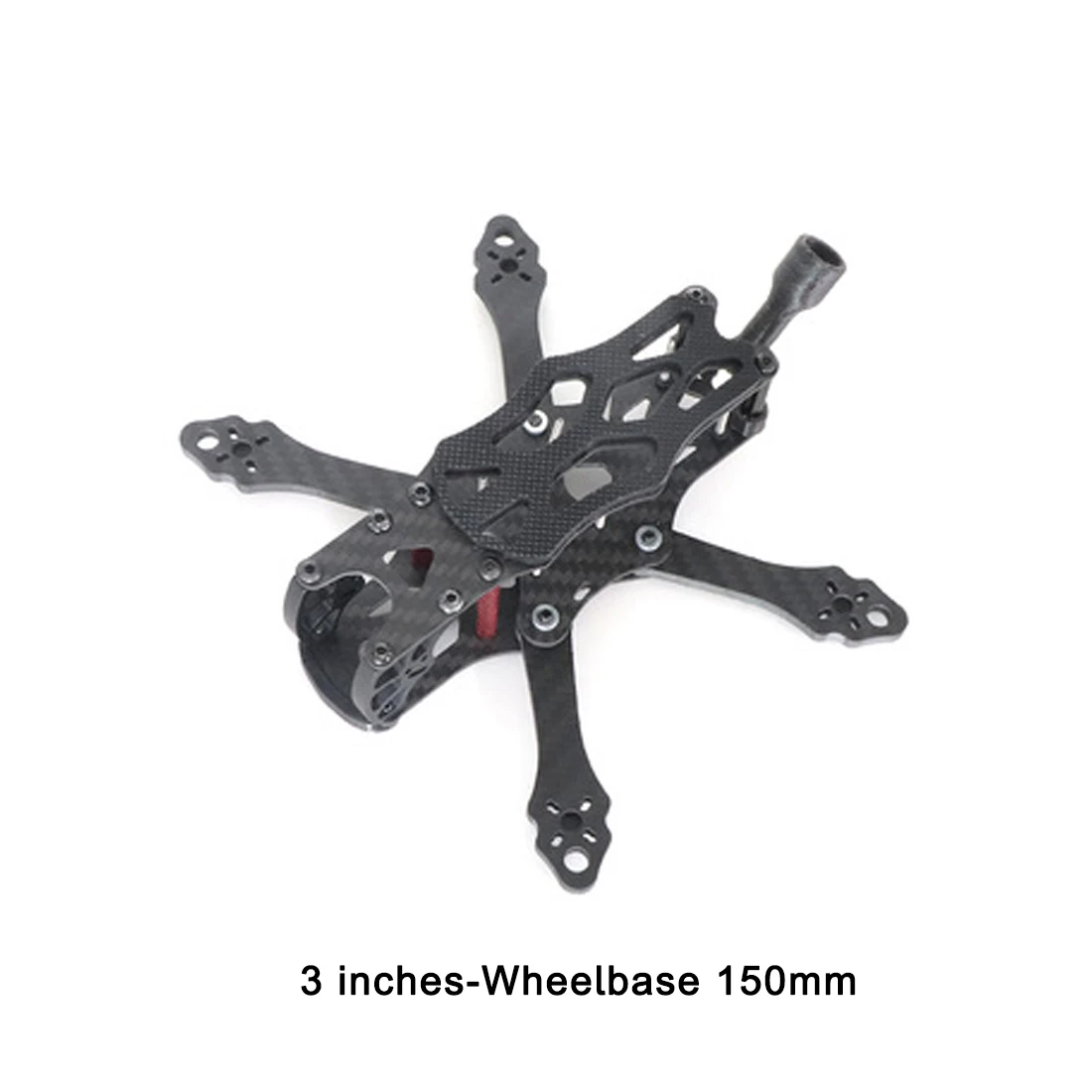 Feichao 3inch 150mm 4inch 195mm Carbon Fiber Frame Kit with 4mm Thickness Arms for For APEX FPV Drone Quadcopter
