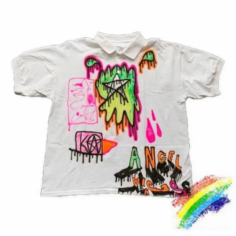 

Новый питьевой лоток прокатного ла Граффити футболка для мужчин женщин 1:1 лучшее качество в стиле хип-хоп с рисунком кактуса футболка с Джек...