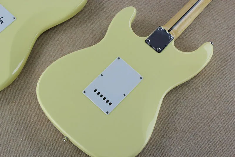 Электрогитара Scalloped Maple Fingerboard 22 Лады Профессиональный паз высокое качество Yngwie Malmsteen кремовые гитары@ 4