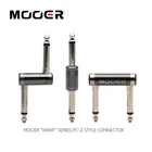 Mooer WRAP Series PC-Z Z Shape Effects Full Metal Unique Design разъемы для педалей Chrome гитарный разъем дропшиппинг